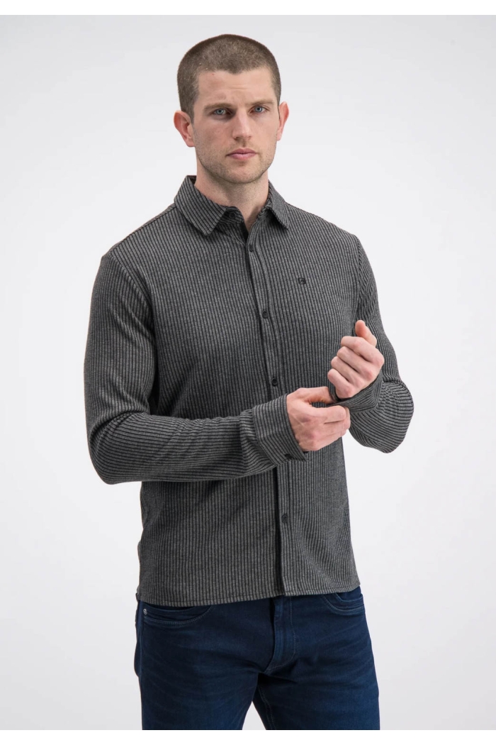 Gabbiano Jersey shirt stripes night shade