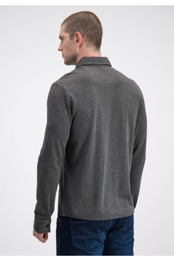Gabbiano Jersey shirt stripes night shade