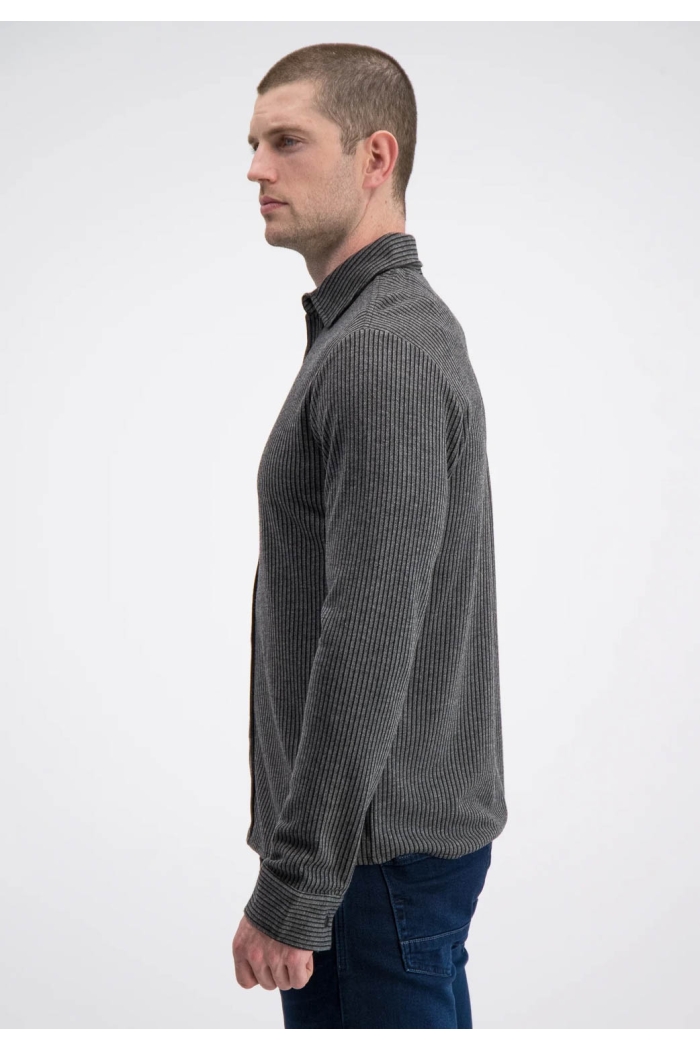 Gabbiano Jersey shirt stripes night shade