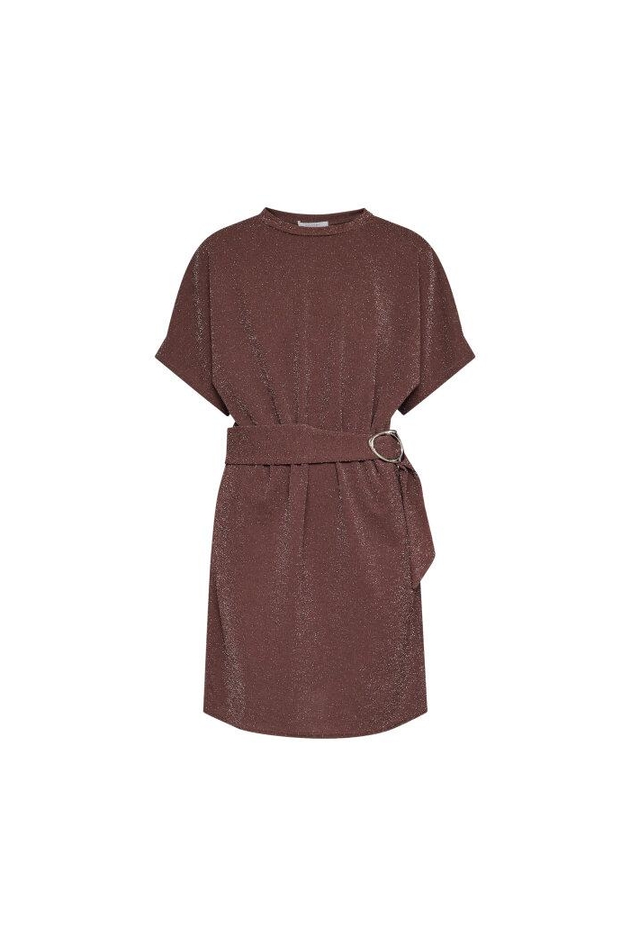 Sisters Point Gelia Dress chocolate/silver