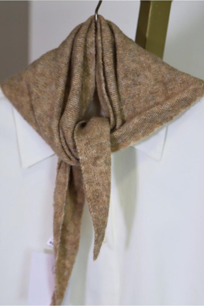 HS. Fashion Sjaal driehoek taupe