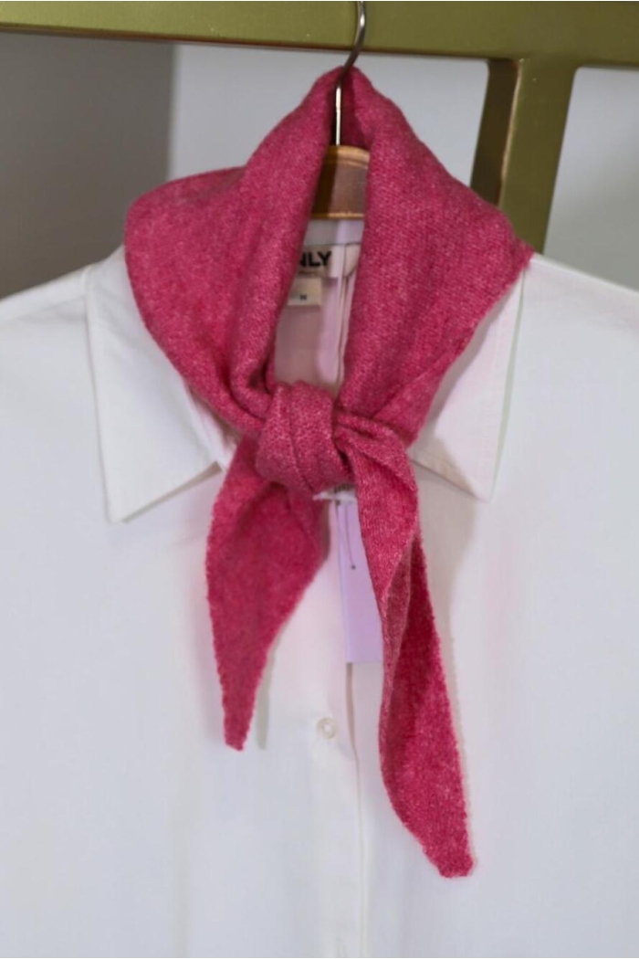 HS. Fashion Sjaal driehoek rose