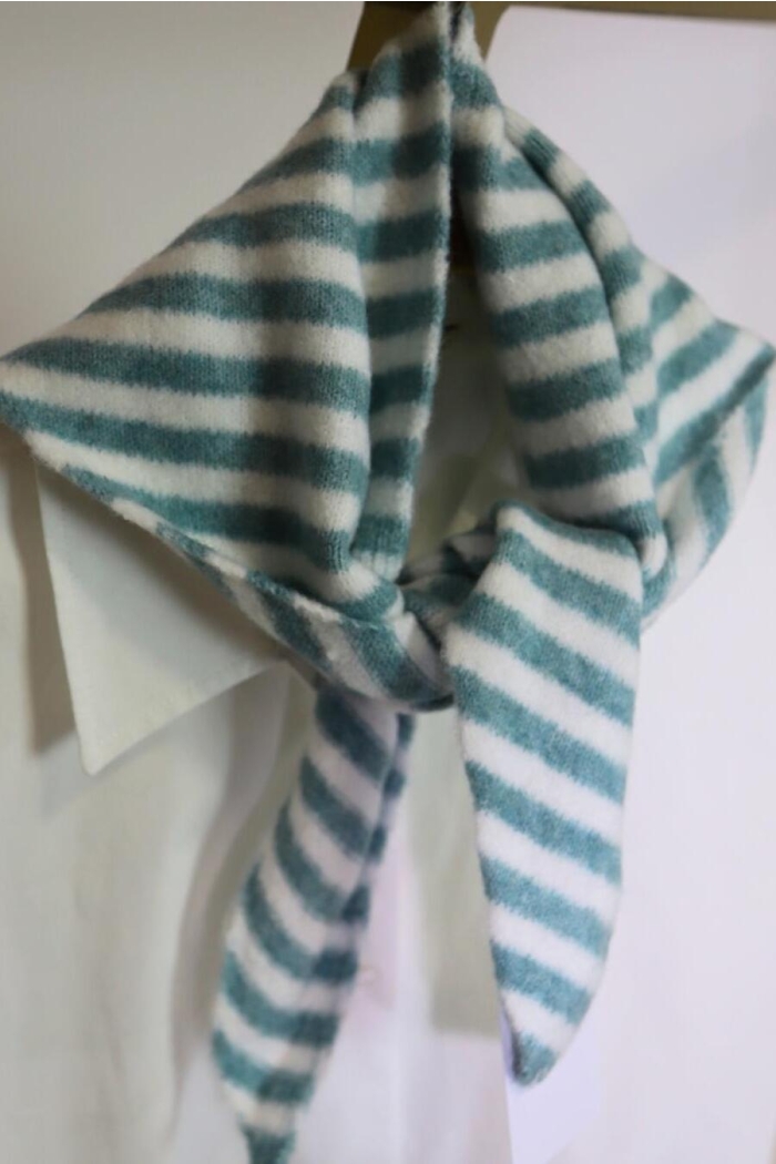 HS. Fashion Sjaaltje streep mint