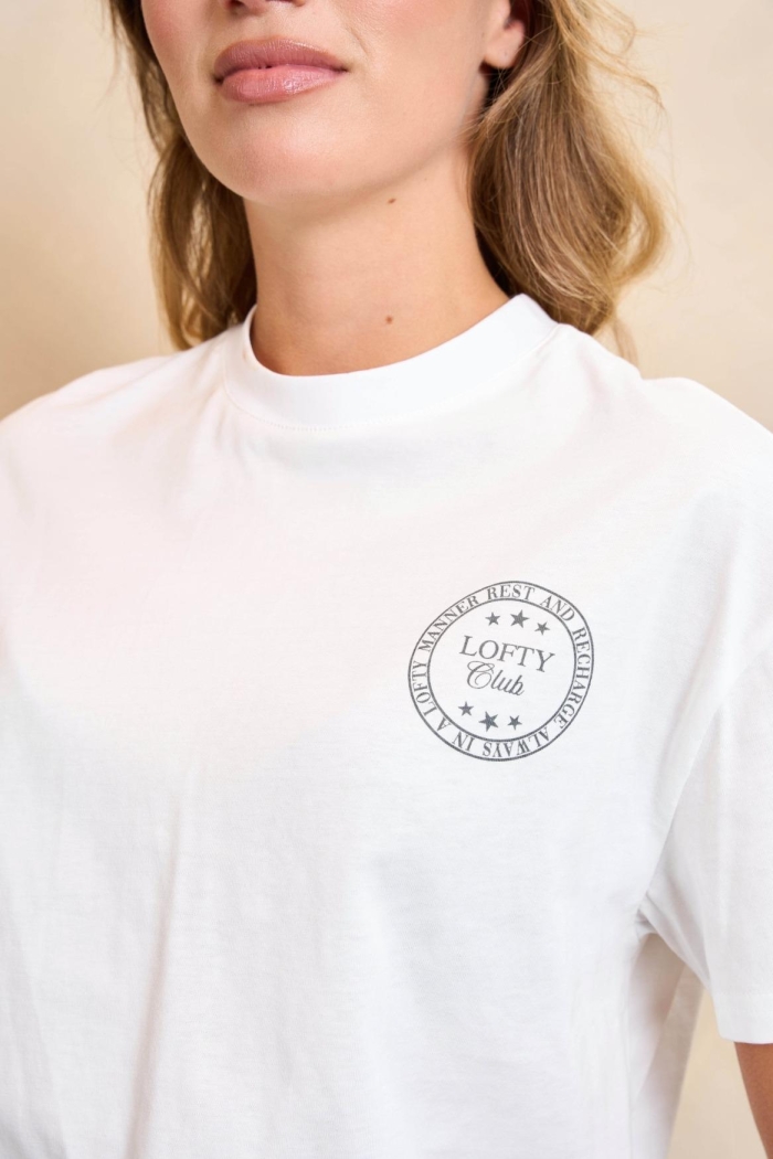 Lofty Manner T-shirt Ziggy white