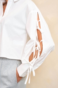 Lofty Manner Blouse Rosy white