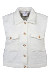 Ze-Ze Cikki Waistcoat off white