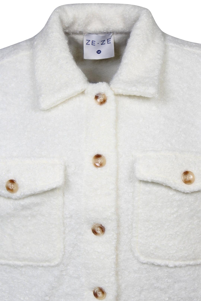 Ze-Ze Cikki Waistcoat off white