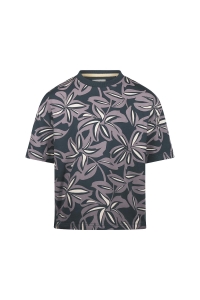 Koko Noko Ki T-shirt print navy