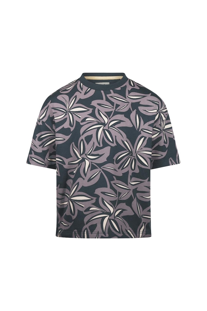 Koko Noko Ki T-shirt print navy