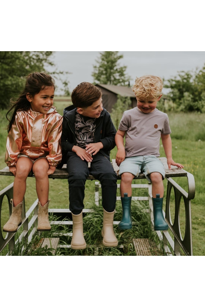 Koko Noko Ki T-shirt print navy