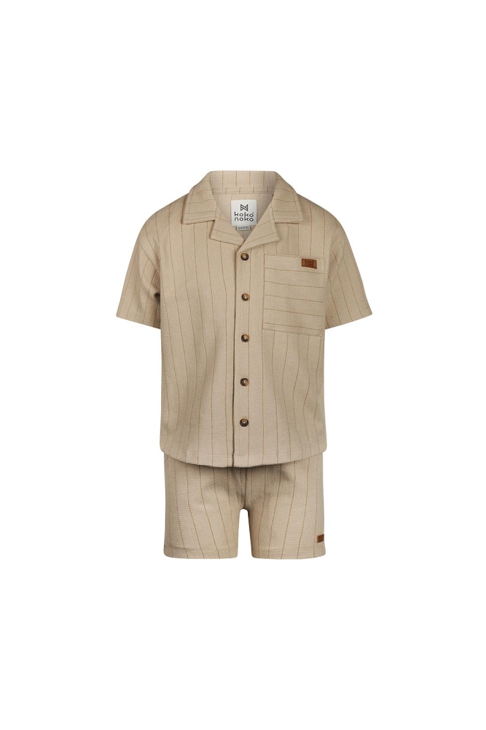 Koko Noko Ki Set 2. pcs shirt/short pebble