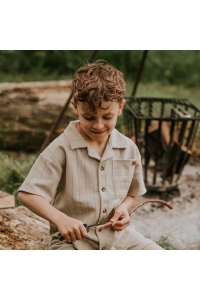 Koko Noko Ki Set 2. pcs shirt/short pebble