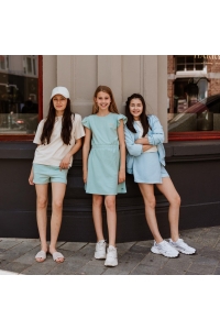 No Way Monday Dress ss turquoise