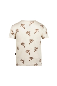 Koko Noko Ki T-shirt palmboom off white