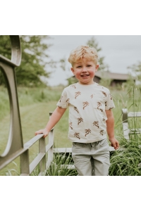 Koko Noko Ki T-shirt palmboom off white