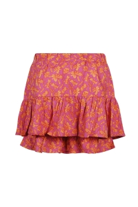 No Way Monday Ki Skort bloem fuchsia
