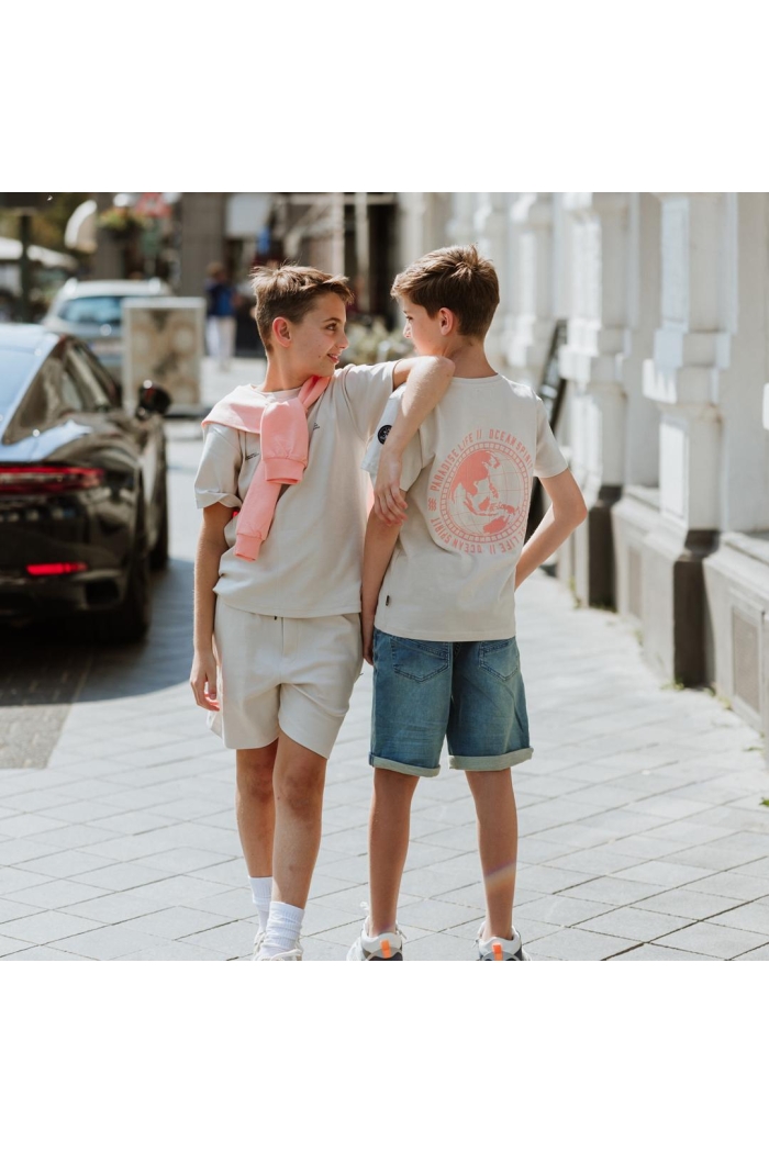 No Way Monday Ki T-shirt Spirit light grey