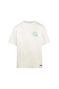 No Way Monday Ki T-shirt Love off white