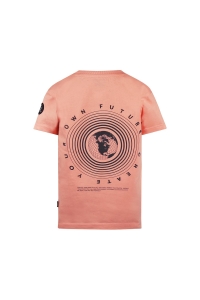 No Way Monday Ki T-shirt Future neon coral