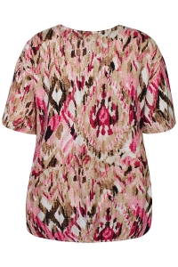 Ze-Ze Relly Blouse pink orchid