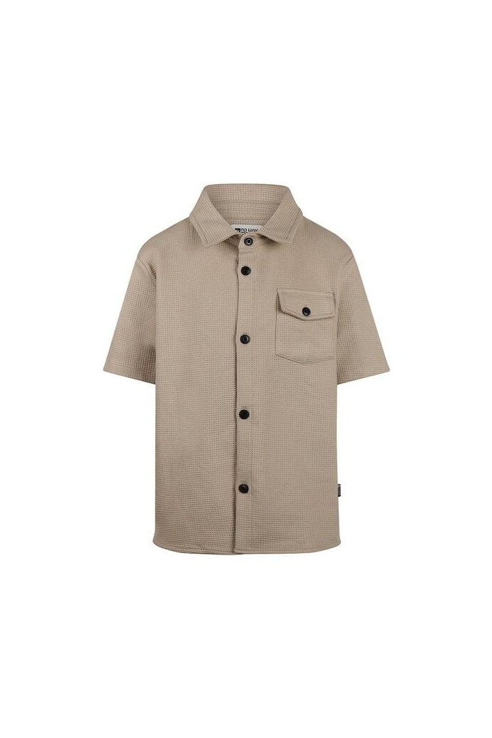 No Way Monday Ki Shirt ss dark sand