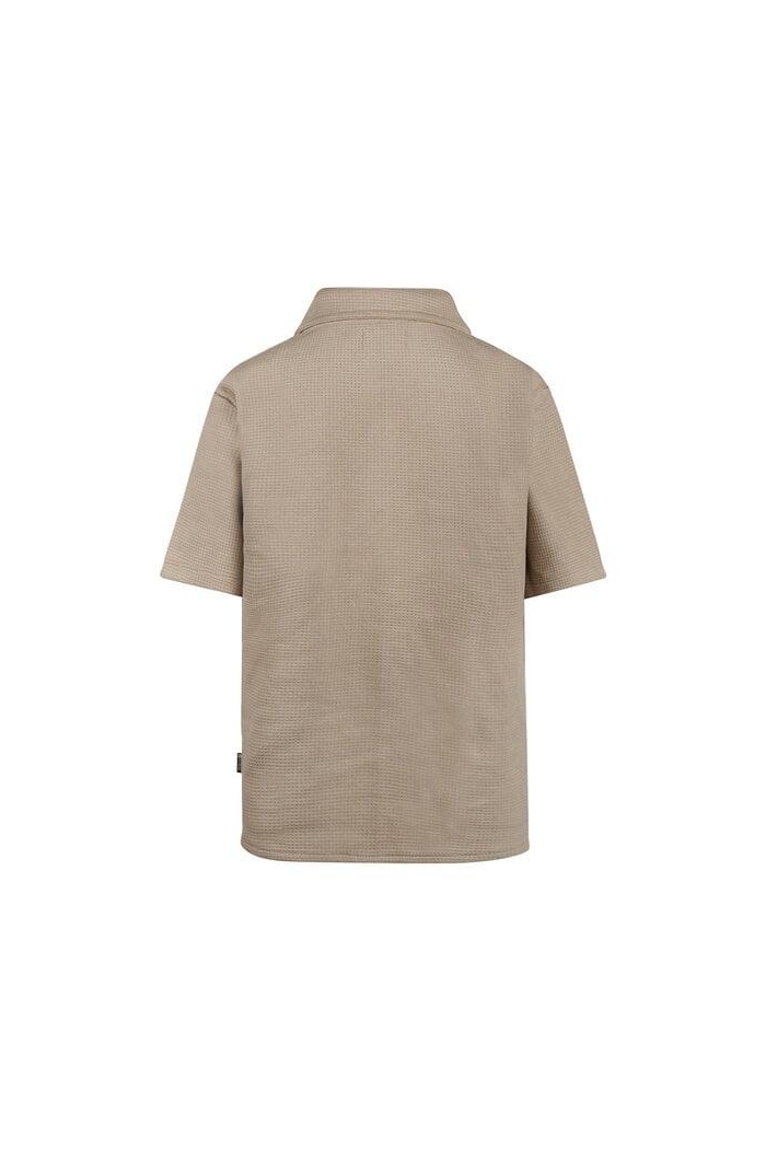 No Way Monday Ki Shirt ss dark sand