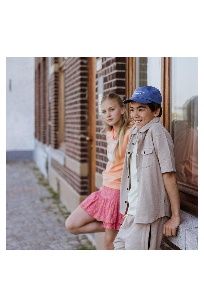 No Way Monday Ki Shirt ss dark sand