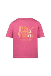 No Way Monday Ki T-shirt loose fit fuchsia