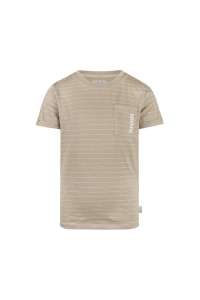 Koko Noko Ki T-shirt streep sand