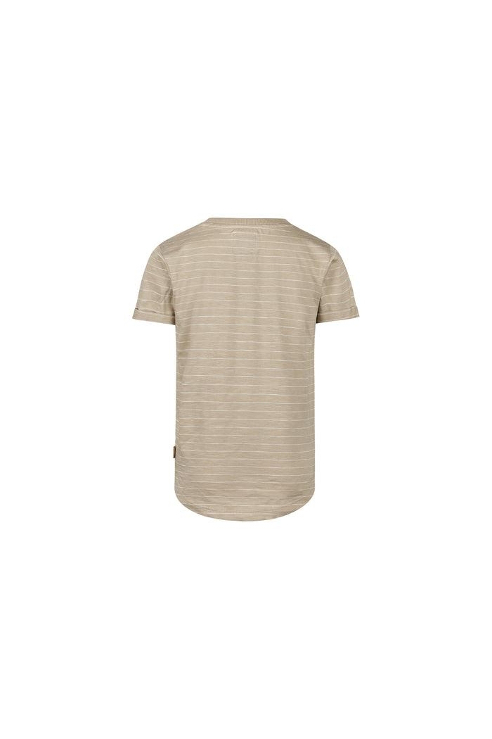 Koko Noko Ki T-shirt streep sand
