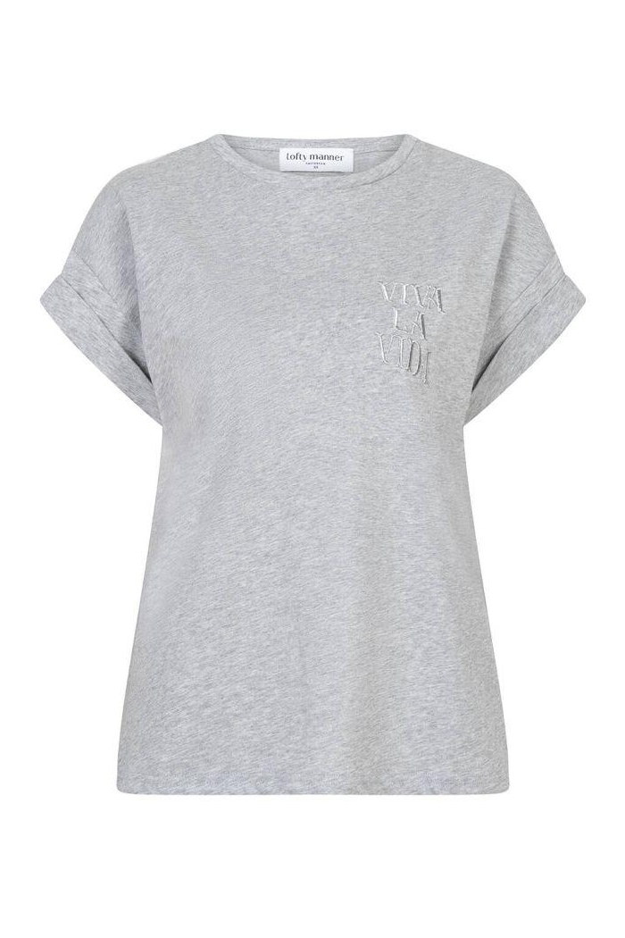 Lofty Manner T-shirt Miora grey