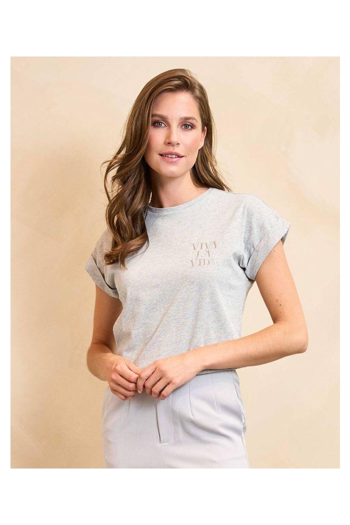 Lofty Manner T-shirt Miora grey