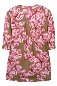 Ze-Ze Blouse s/s Doma pink orchid