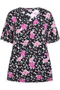 Ze-Ze T-shirt Damini pink orchid