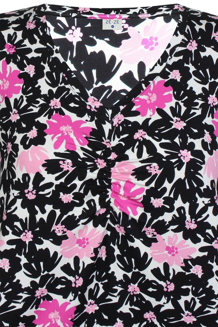 Ze-Ze T-shirt Damini pink orchid