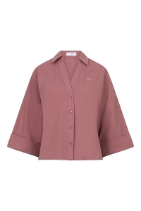Lofty Manner Blouse Selou mauve pink