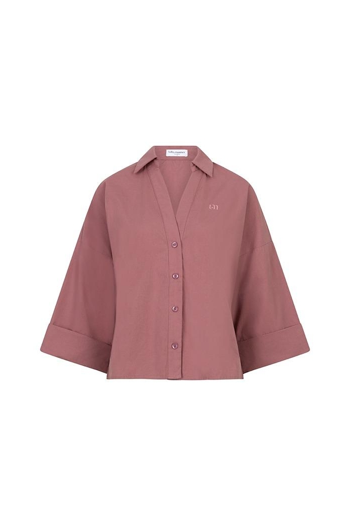 Lofty Manner Blouse Selou mauve pink