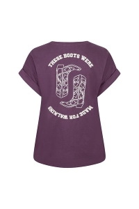 Lofty Manner T-shirt Zeva purple