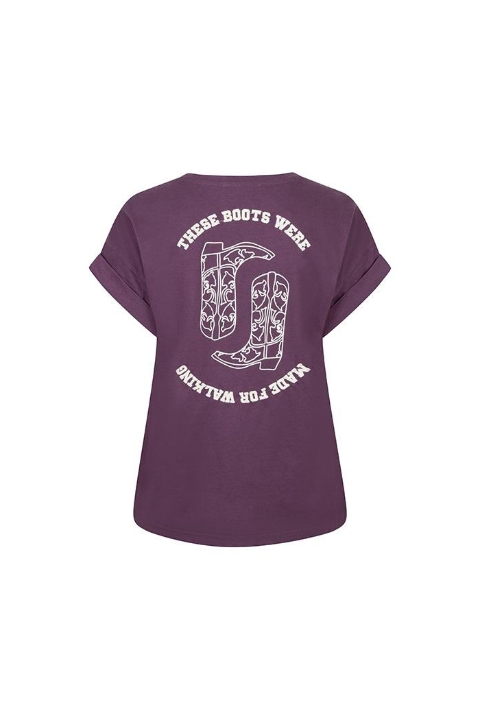 Lofty Manner T-shirt Zeva purple