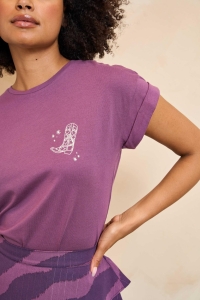Lofty Manner T-shirt Zeva purple