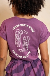 Lofty Manner T-shirt Zeva purple