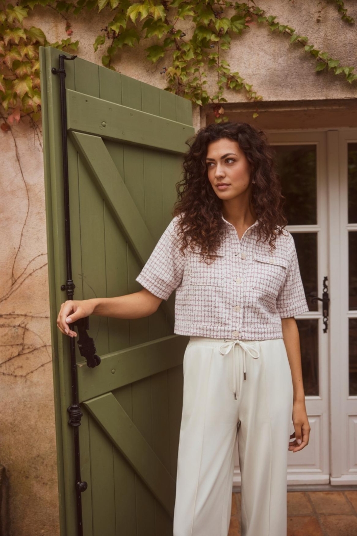 Lofty Manner Trouser Serin ecru