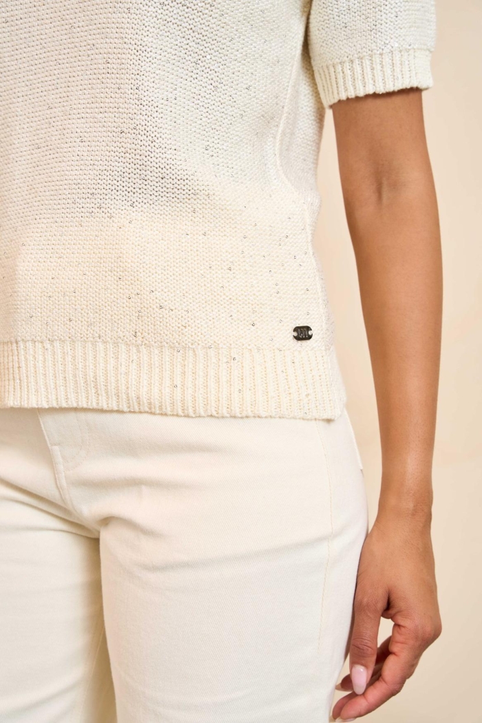 Lofty Manner Top Tilia white/silver