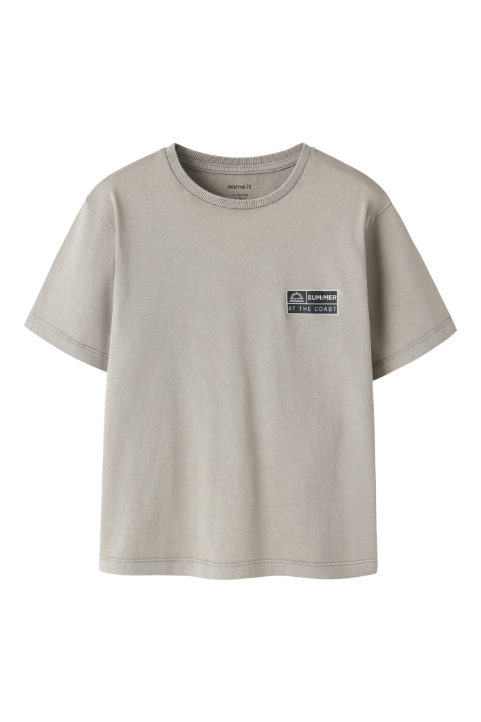 Name It NKMFANDEL SS NREG TOP NOOS vintage khaki