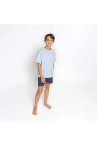 No Way Monday Ki Swimshort printed dark blue