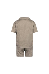 Koko Noko Ki Set blouse/short faded brown