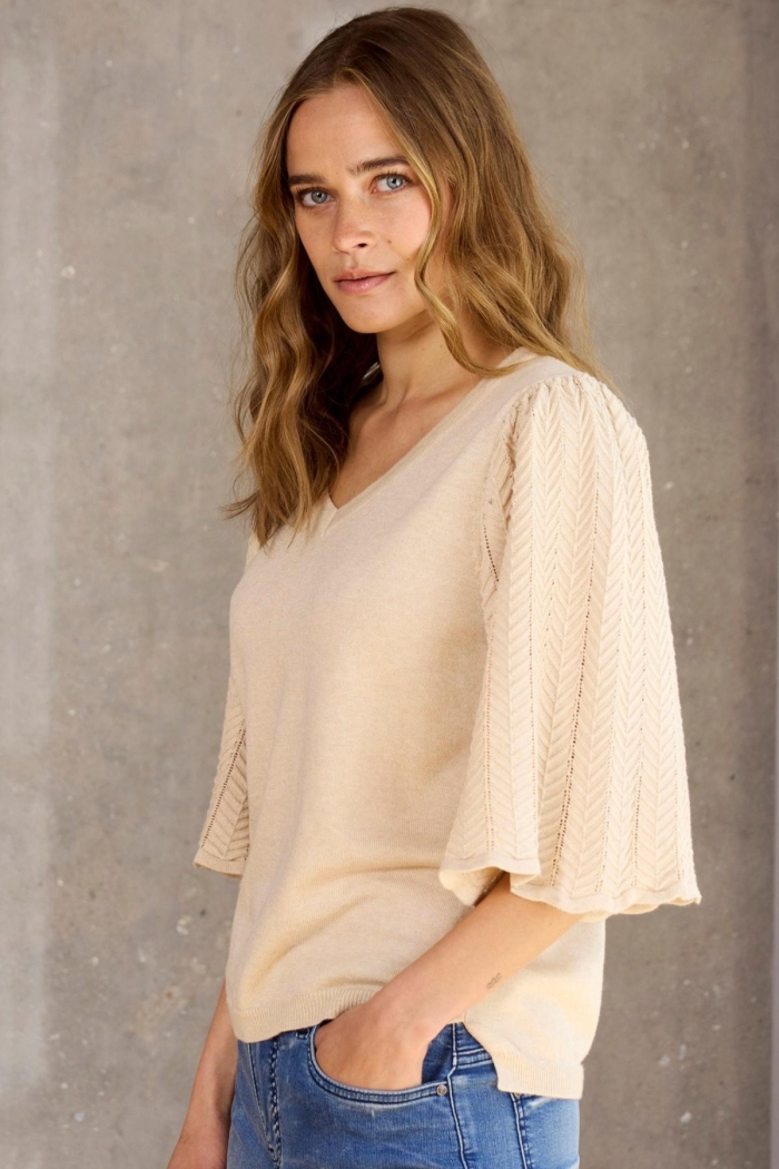 Ze-Ze Pullover Dambis sandshell