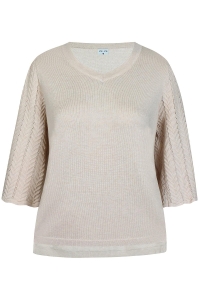 Ze-Ze Pullover Dambis sandshell