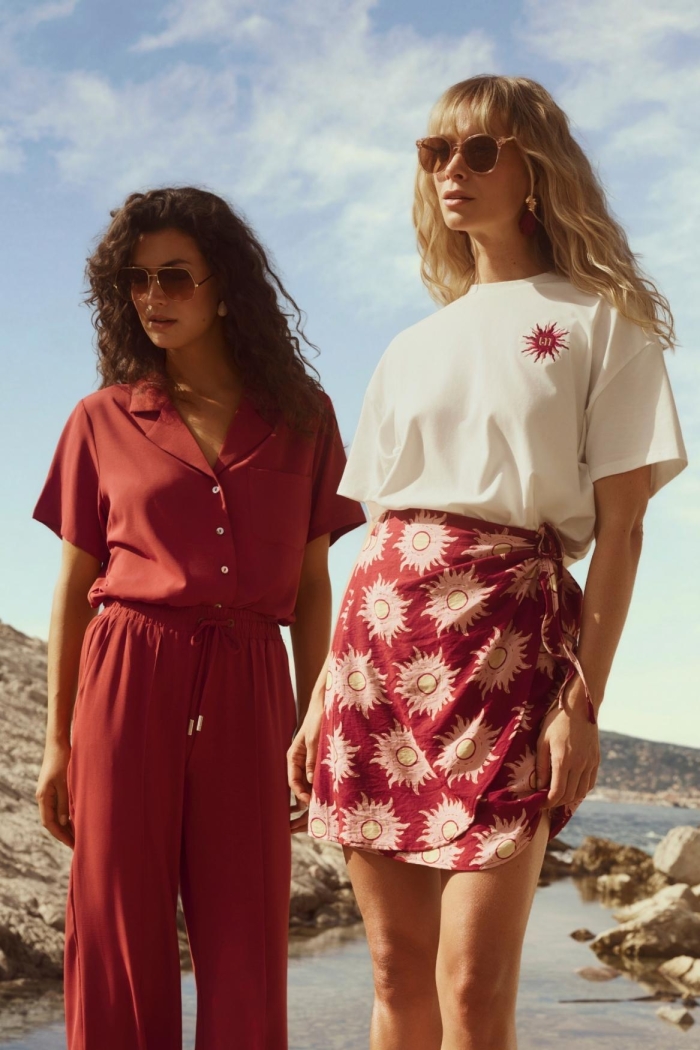 Lofty Manner Top Zelie brique red