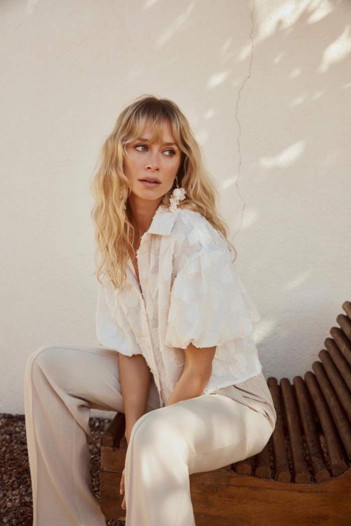 Lofty Manner Blouse Juna beige